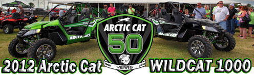 2012 Arctic Cat Wildcat 1000i HO SxS / UTV Public Debut 50th Anniversary Celebration
