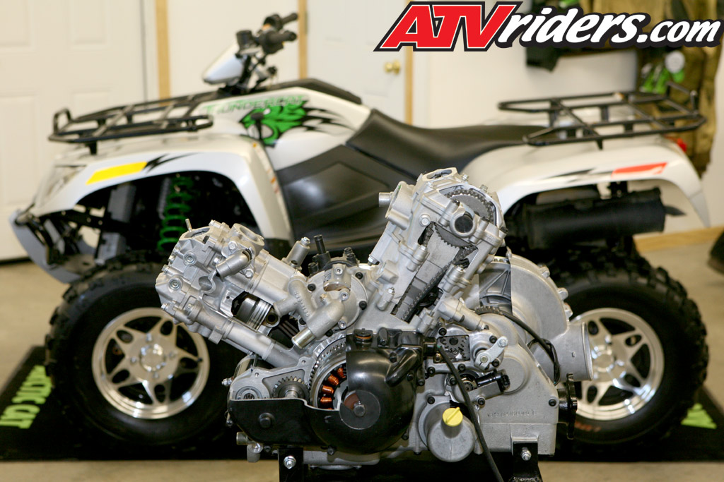 How do you get Arctic Cat ATV engines?