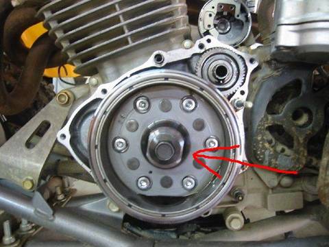 Honda 400ex lightened flywheel #5