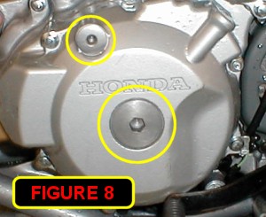 2002 Honda 400ex valve adjustment #3