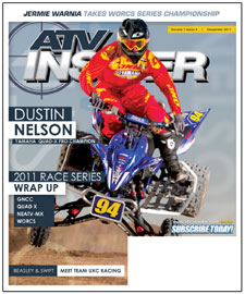 Dustin Nelson - ATV Insider Cover