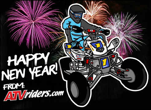 ATVriders.com Happy New Year Card Beau Baron