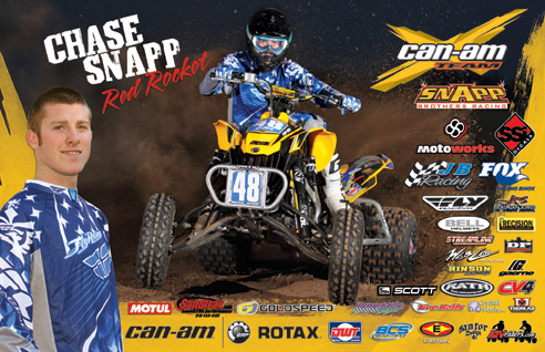 2010 AMA ATV Motocross Pro-Am Champion Chase "Red Rocket" Snapp