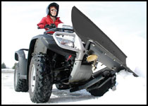 ATV Snow Plow