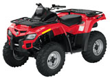 Red Can-Am Outlander  800R 4x4 ATV