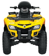 Can-Am Outlander Max 800 R ATV Front