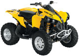Yellow Can-Am Renegade 800R ATV FR