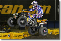 Can-Am Rider John Natalie Shows How Its Done On The Track To Take The Win