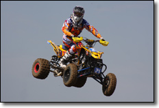 Can-Am's Cam Reimers ATV Racer