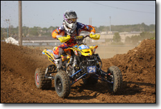 Can-Am's Cam Reimers ATV Racer
