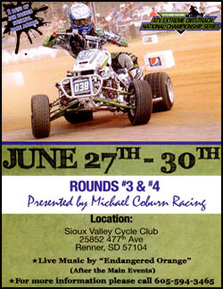 EDT ATV Racing - Round 3&4 - Sioux Valley - Renner, SD- July 27-30, 2012