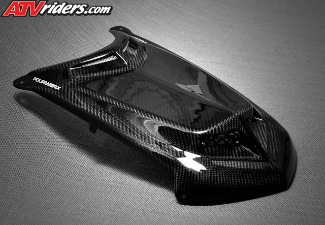 450R honda hood