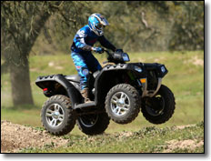Polaris Sporsman XP ATV - Fox Racing Shox