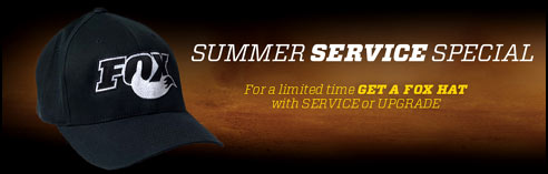 Fox ATV & SxS Shocks Summer Service Special