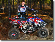 #10 Jarrod McClure -  Pro GNCC ATV Racer
