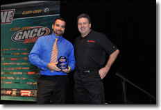 GNCC Racing 2012 Wiseco Sport Ambassador - Johnny Gallagher (left) & Wiseco's Al Pizzino (right) 