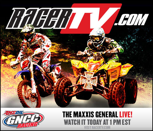 Maxxis General GNCC Live on RacerTV.com at 1PM EST