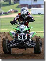 #88 Joel Hetrick - Kawasaki KFX450 ATV
