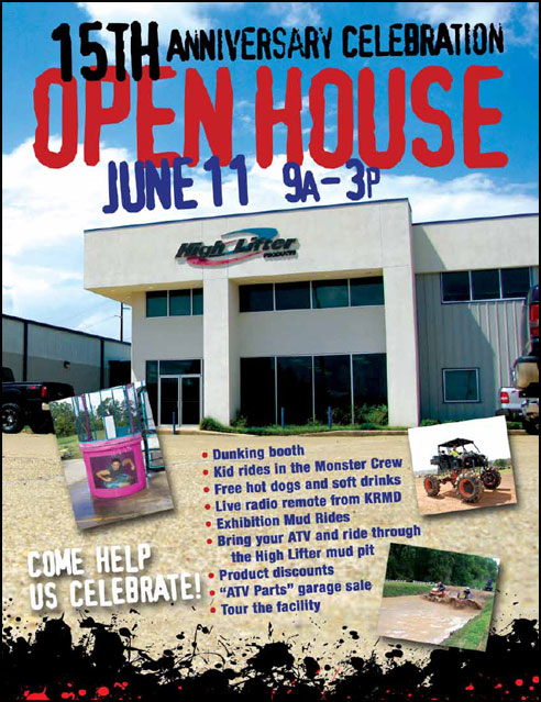 High Lifter 15th Anniversary Open House