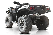 2012 Can-Am Outlander 1000 Utility HMF ATV Exhaust