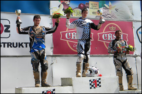 Paul Holmes Yamaha YFZ450R Podium