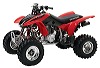 Red Honda TRX400EX Sport ATV