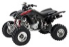 Black Honda TRX400EX Sport ATV