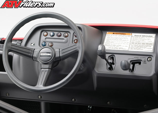 2009 Honda big red muv 700 4x4 #5