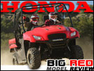 2011 Honda Big Red 700 4x4 MUV / SxS Test Drive Review