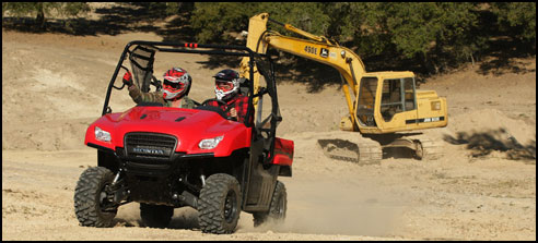 2011 Honda Big Red MUV SxS / UTV