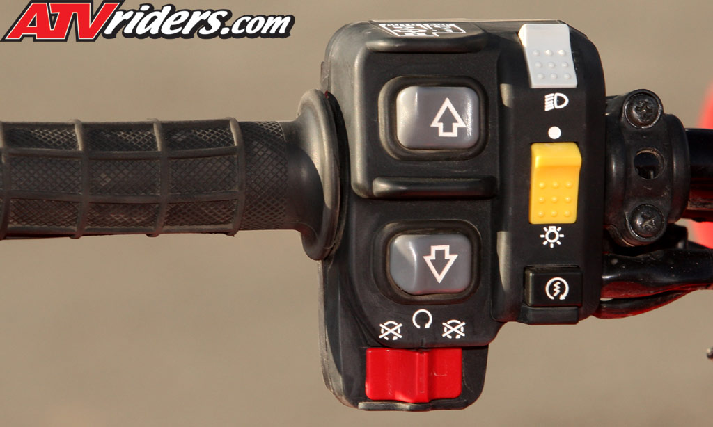 Honda four wheeler electric shift