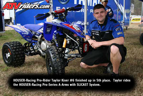 Taylor Kiser - Houser Racing Pro Rider