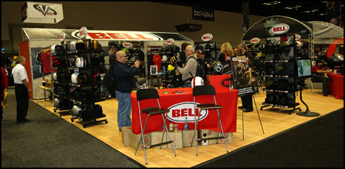 Bell Helmets Booth