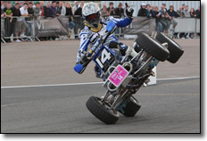 Justin Reid - Yamaha Banshee SIde Wheelie World Record
