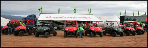 2008 Kawasaki Teryx 750 4x4 RUV Models Red / Green