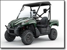 Green Kawasaki Teryx 750 4x4 UTV