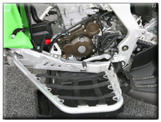 2008 Kawasaki KFX450 Sport ATV racing accessories