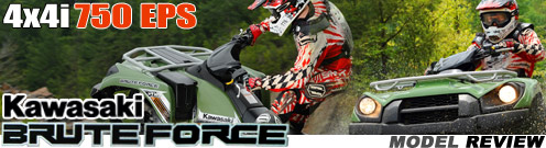 Kawasaki Brute Force 750 4x4 FI Utility ATV Test Ride Review
