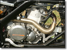 2008 KTM 525XC & 450XC ATV  engine