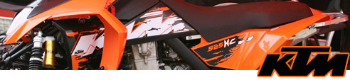 KTM 525XC ATV Header