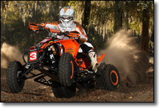 Adam McGill: 2009 FRE / KTM GNCC XC1 Pro ATV Racer
