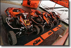 KTM UK Team ATV's