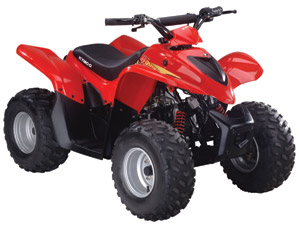 2010 KYMCO Mongoose 90R Youth Sport ATV 