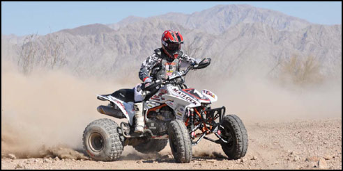 American Honda / Matlock Racing's Josh Caster - Honda 450R ATV
