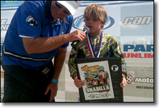 Jordan Digby - 70cc Class Champion 2010