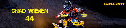 Factory Can-Am Rider Chad Wienen's Website