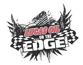Lucas Oil "On The Edge" logo small