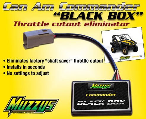 Muzzys Performance Can-Am Commander UTV Black Box