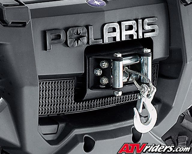 2010 Sportsman 500 HO Winch Location Question Polaris