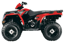 Sportsman 500 H.O. EFI 4x4 ATV - Indy Red